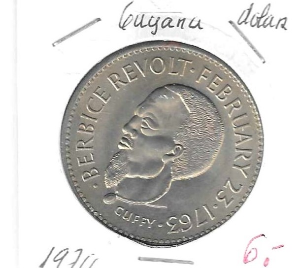 Monedas - America - Guyana - 36 - 1970 - dolar - Click en la imagen para cerrar