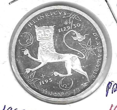 Monedas - Europa - Alemania - 186 - 1995D - 10 marcos - plata - Click en la imagen para cerrar