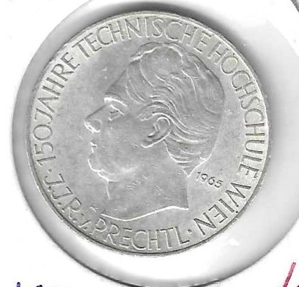 Monedas - Europa - Austria - 2905 - 1969 - 25 shilling - plata - Click en la imagen para cerrar