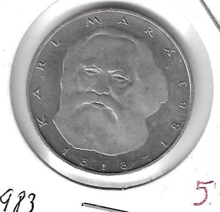 Monedas - Europa - Alemania - 158 - 1983 - 5 marcos - Click en la imagen para cerrar