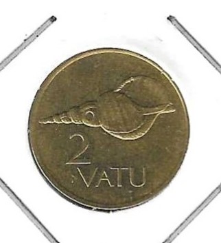 Monedas - Oceania - Vanuatu - 4 - 1995 - 2 vatu - Click en la imagen para cerrar