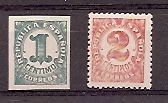 Sellos - Países - España - 1º Cent. (Series Completas) - 0677/78 - **