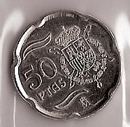 Monedas - España - Juan Carlos I (pesetas) - 2000 - 050 pesetas - Click en la imagen para cerrar