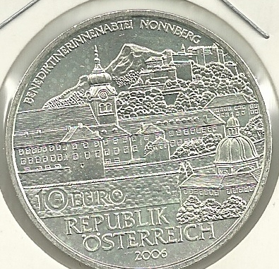 10€ - Austria - Año 2006 - Hl. Erentrudis - Click en la imagen para cerrar