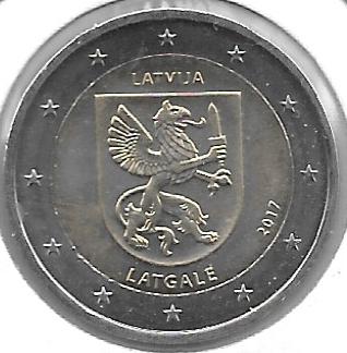 Monedas - Euros - 2€ - Letonia - Año 2017 - Latgale - Click en la imagen para cerrar